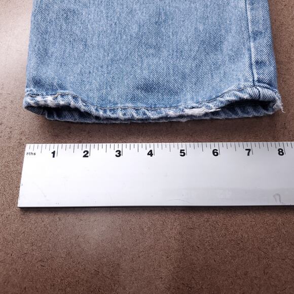 Levi's 94 Baggy Jeans Women 30 Blue Mid Rise Zip Fly Grunge Streetwear Denim - Picture 9 of 13